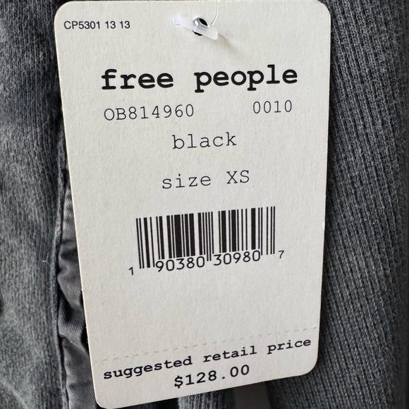 Free People Cotton Shrunken Moto Jacket - Picture 5 of 8